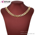 40879 Xuping plaqué or chaîne bijoux, mode hommes collier pour hommes